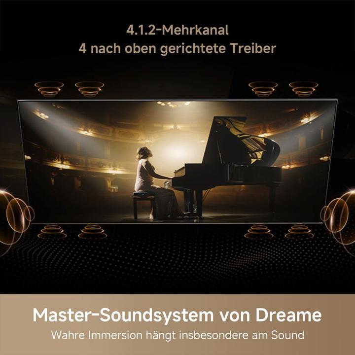 Produktbild Dreame 65S100 (65", LED, QLED, 4K, 2025)