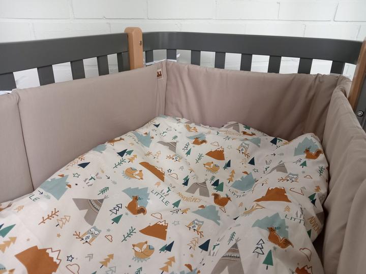 Anne & Mikael Bed edge cushion, 30 x 360 cm, beige