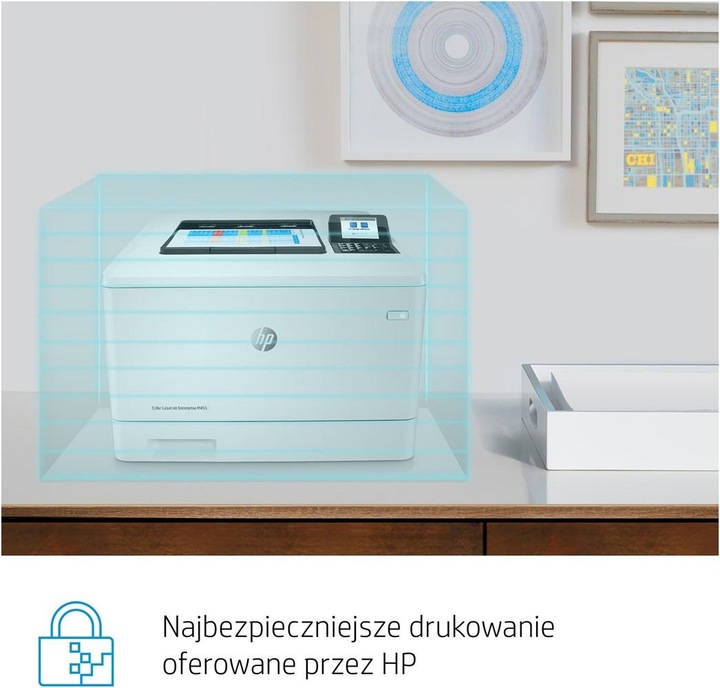 Actual product image HP Color LaserJet Enterprise M455dn (Laser, Colour)
