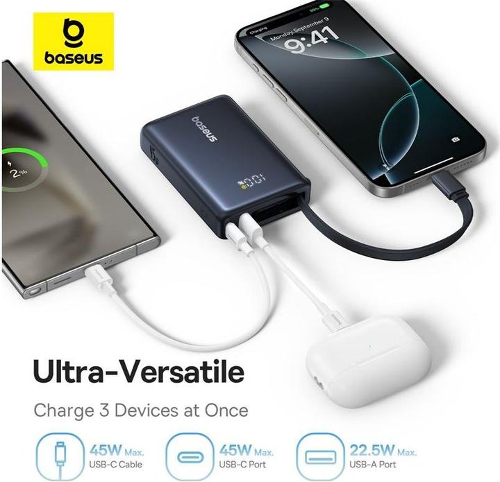 Actual product image Baseus PicoGo (10000 mAh, 45 W, 37 Wh)