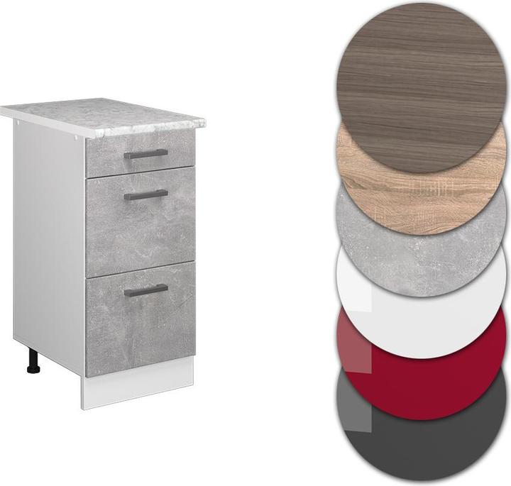 Produktbild Vicco Küchenunterschrank R-Line (40 x 60 x 81.60 cm)