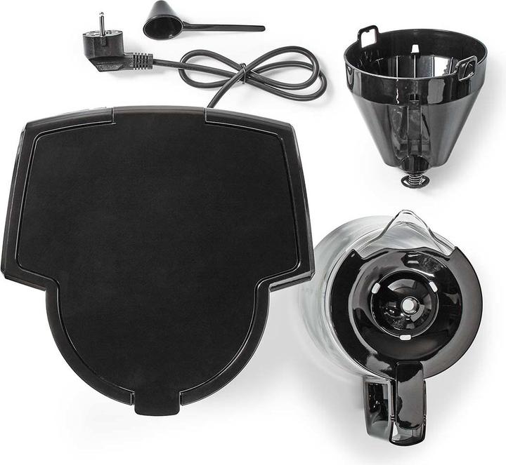 Actual product image Nedis Coffee maker | max. capacity: 1.5 l | number of cups at once: 12 | Keep warm | Black