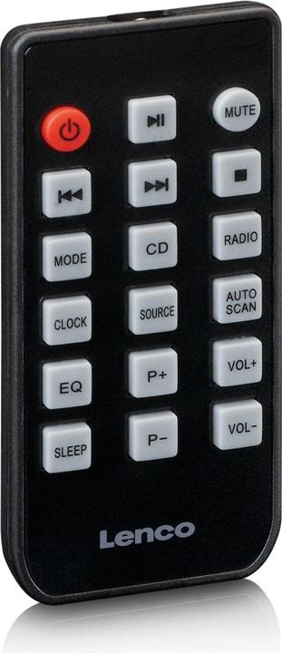 Productafbeelding Lenco MC-030BK Micro Set met CD/MP3-speler (Bluetooth, CD Speler, 2x 10 W)