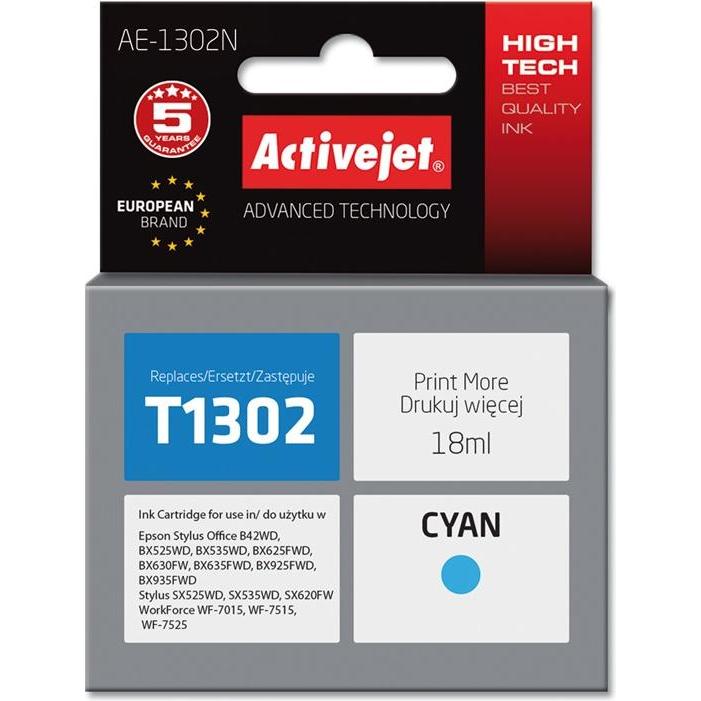 Activejet, Druckerpatrone, AE-1302N Druckerpatrone (e) Kompatibel Hohe (XL-) Ausbeute (C)