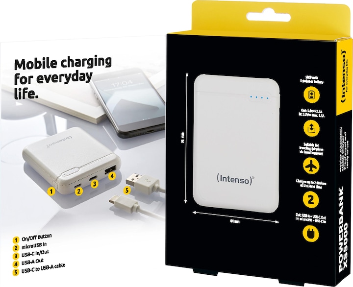 Produktbild Intenso XS (5000 mAh, 18.50 Wh)