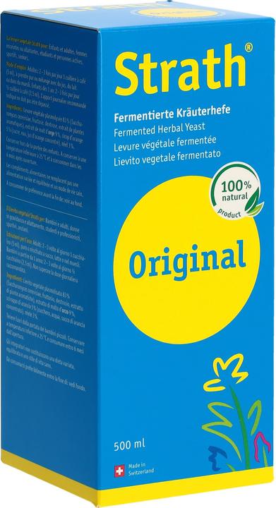 Actual product image Strath Original herbal yeast (1 pcs., Liquid, 500 ml)