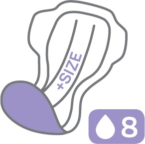 Produktbild MoliCare Form +SIZE Inkontinenz Einlage (20 x, Large)