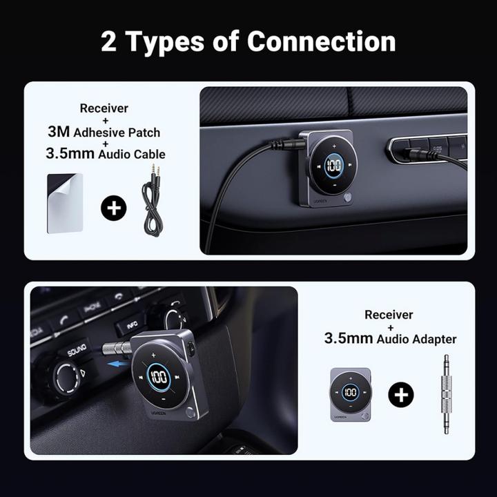 Actual product image Ugreen Car Adapter