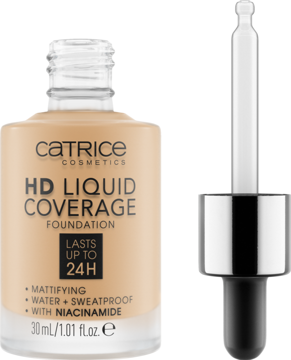 Actual product image Catrice HD Liquid Coverage (036 Hazelnut Beige)