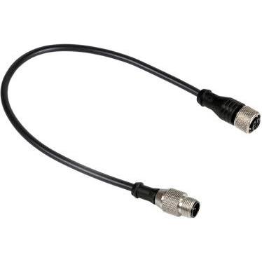 Rs Pro konfektioniertes Sensorkabel 3-adrig Female, Elektronikkabel + Stecker, Schwarz