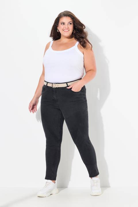 Produktbild Ulla Popken Skinnyjeans Sarah, schmale 5-Pocket-Form, High Waist (58)