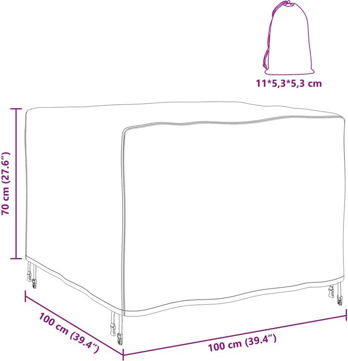 Image du produit vidaXL Möbelbezug