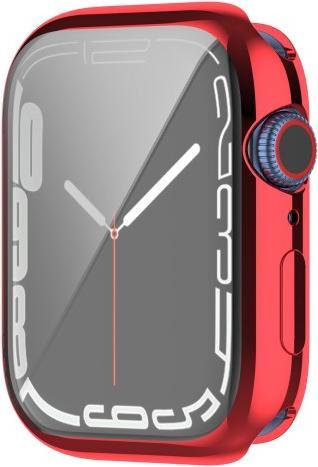 Produktbild Cover-Discount Apple Watch 45mm - Gummi Schutz Case rot