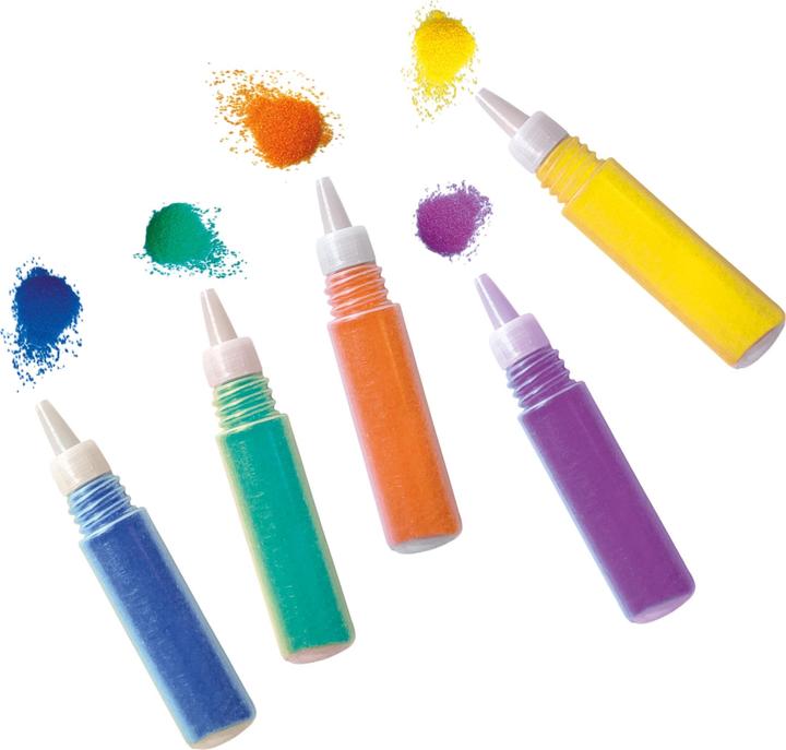 Actual product image Ses Creative Coloured sand art - Forest animals