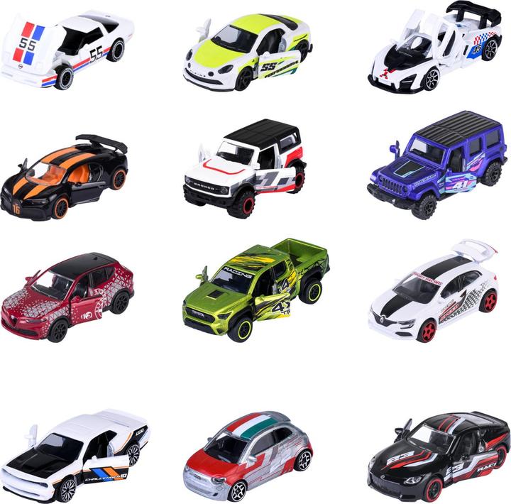 Majorette Racing Premium Cars, 12-sort.