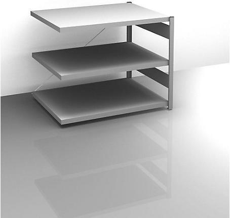 Actual product image Hofe Sideboard boltless shelving unit, galvanised