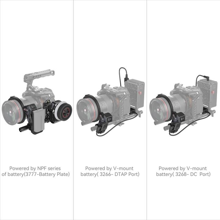 Image du produit SmallRig DUPLIKAT 3781 MagicFIZ Wireless Follow Focus Basic Kit (Suivre Focus)