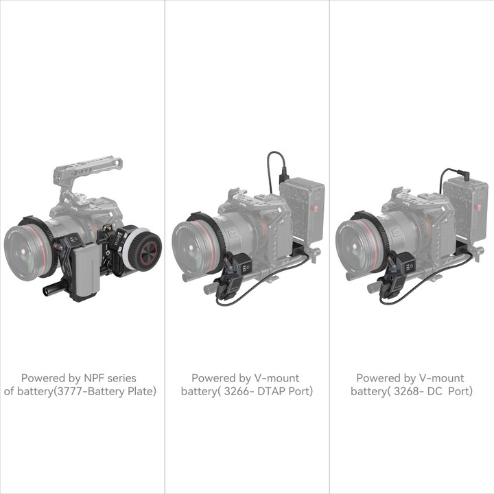 Image du produit SmallRig DUPLIKAT 3781 MagicFIZ Wireless Follow Focus Basic Kit (Suivre Focus)