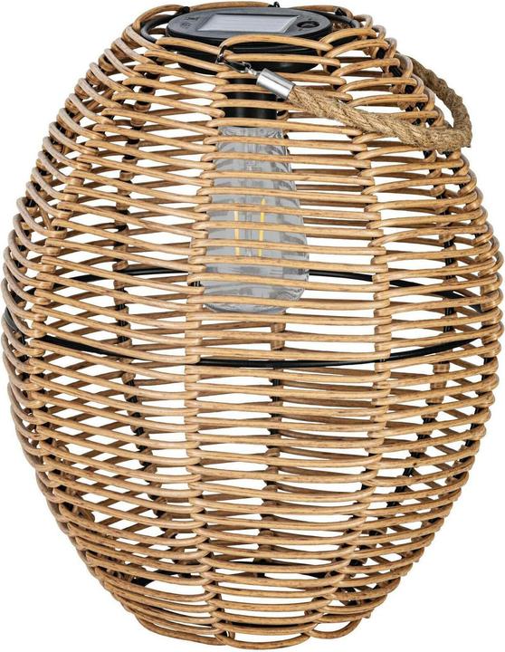 EGLO Lamp lantern SOLAR 45 cm, brown, energy efficiency class EnEV