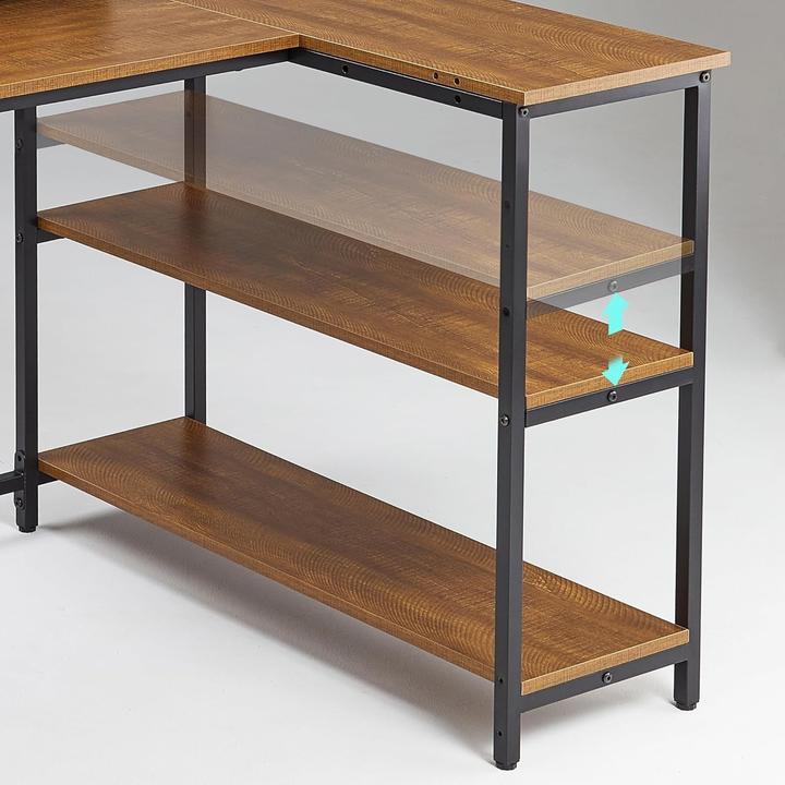 Produktbild Mondeer Scrivania Angolare a Forma di L (120 x 90 x 90 cm)