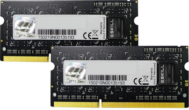 Image du produit G.Skill Standard (2 x 4GB, 1066 MHz, RAM DDR3, SO-DIMM)
