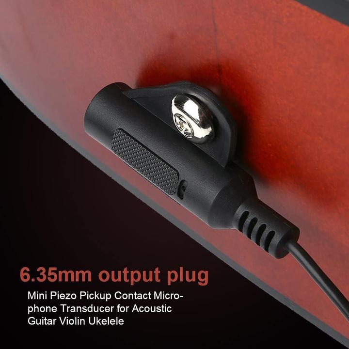 Produktbild Demeras Mini Piezo Pickup für Akustikgitarre und Violine