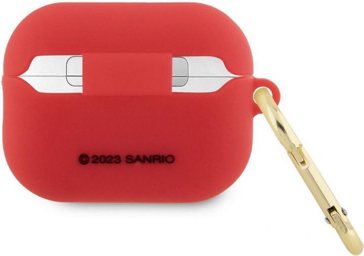 Actual product image Hello Kitty HKAP23DKHSF Airpods Pro 2 cover fuksja/fuschia Silicone 3D Kitty Head (Headphone sleeve)