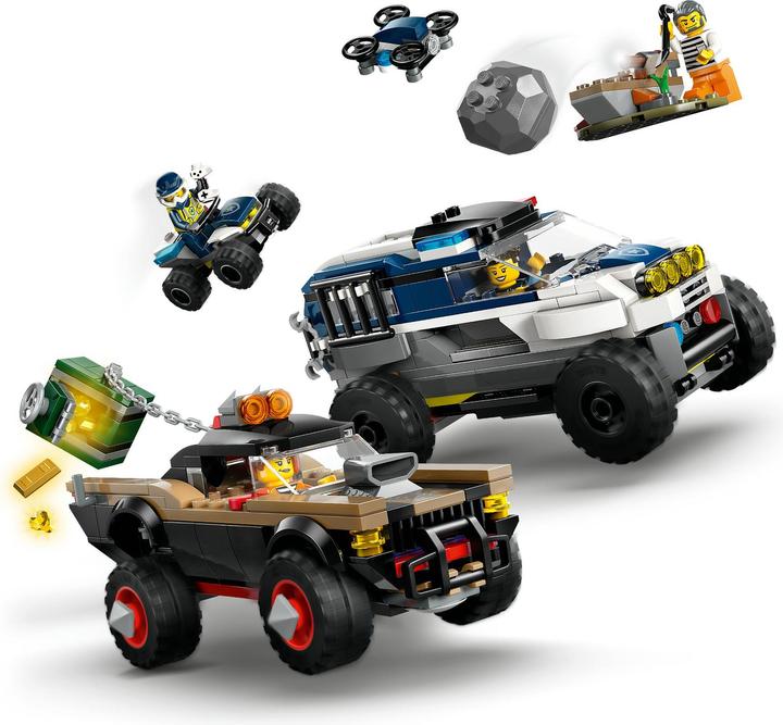 Produktbild LEGO Verfolgungsjagd im Polizeigeländewagen (60449, LEGO City)