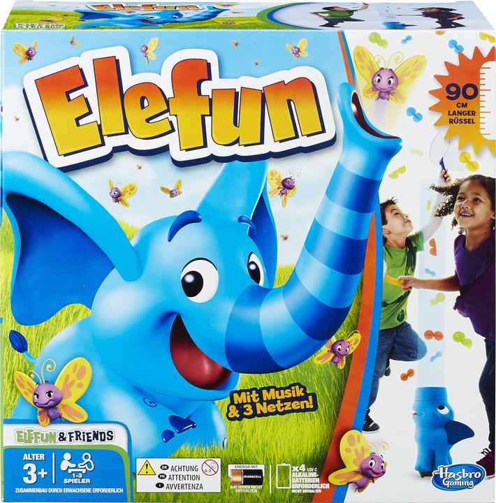 Actual product image Hasbro Gaming Elefun (German, English)