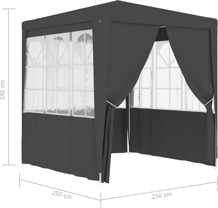 Produktbild vidaXL Partyzelt (250 cm, 250 cm)