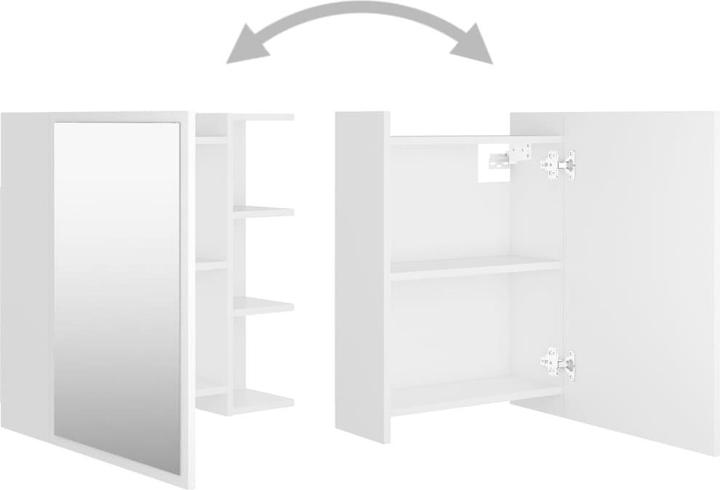 Produktbild vidaXL Spiegelschrank (62.50 x 20.50 x 64 cm)