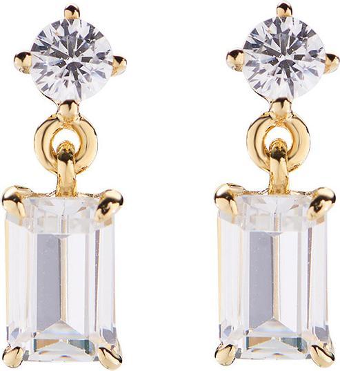 Immagine prodotto Amen Orecchini rettangolari Princess (Argento 925)