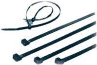 Actual product image Goobay Cable tie, weatherproof nylon, black (Plastic cable ties, 100 mm, 100 pcs.)