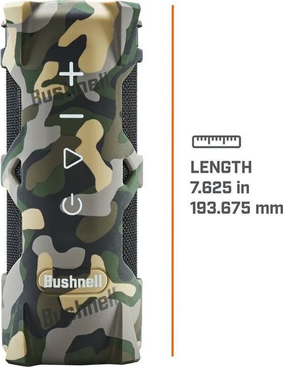 Actual product image Bushnell Outdoorsman Bluetooth Speaker/Charger (10 h)