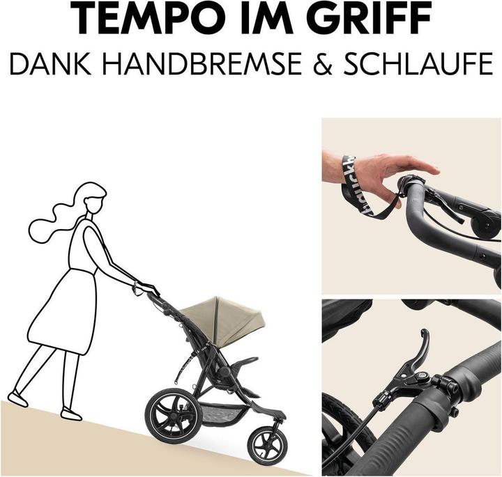 Actual product image Hauck Buggys & Sportwagen Buggy & Jogger Runner 3 (mit grossen Luftreifen)