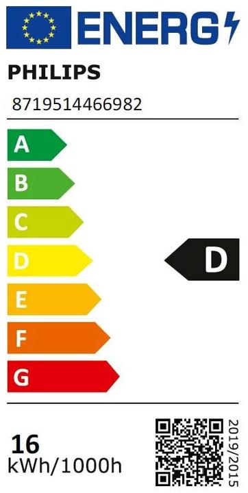 Label énergétique Philips Tube à LED MST (G13, 16 W, 2500 lm, 1 x, D)
