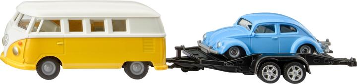 Productafbeelding Siku VW T1 met aanhanger & VW Kever