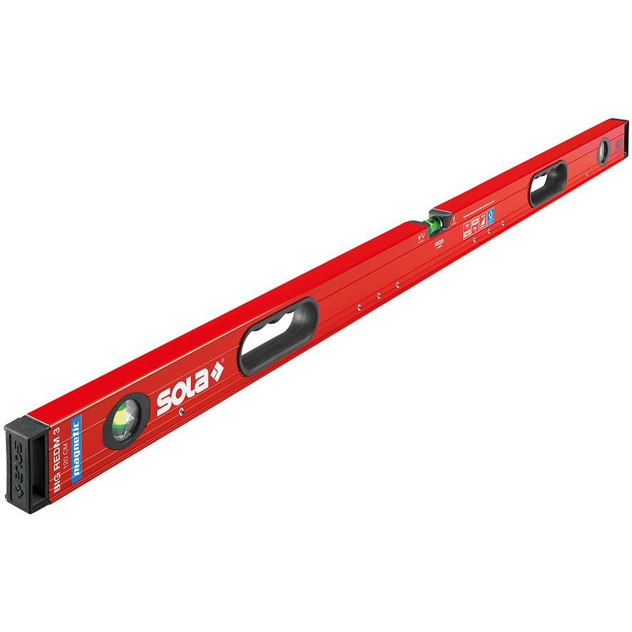 Sola Messwerkzeuge, Wasserwaage, Magnet Wasserwaage LM Big REDM 3 200 cm (200 cm)
