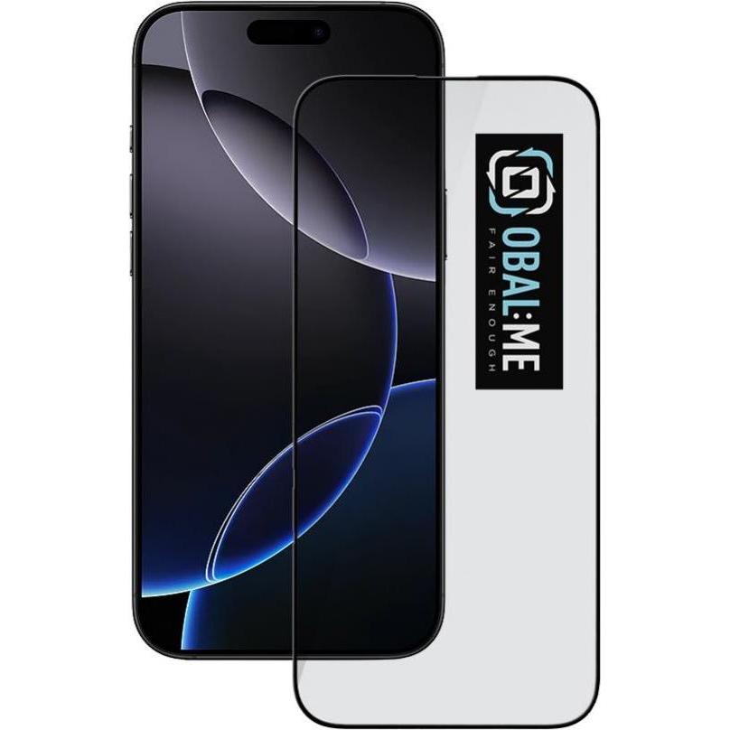 - OBAL:ME 5D Glass Screen Protector for Apple iPhone 16 Pro Max Black (1 Stück, Apple iPhone 16 Pro Max), Smartphone Sch...
