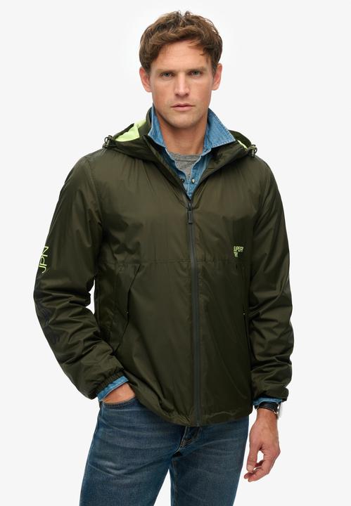 Produktbild Superdry Windbreaker-Jacke mit Kapuze und Logo (L)