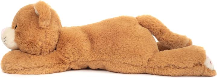 Actual product image Teddy Hermann Cat Kikki, approx. 35cm, heart child (11 cm)