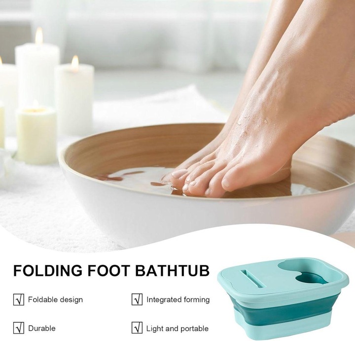 Actual product image König Design Faltbare Fussbadewanne Fussmassage Fussmassagegerät Fussbad Spa Pediküre 21 Liter