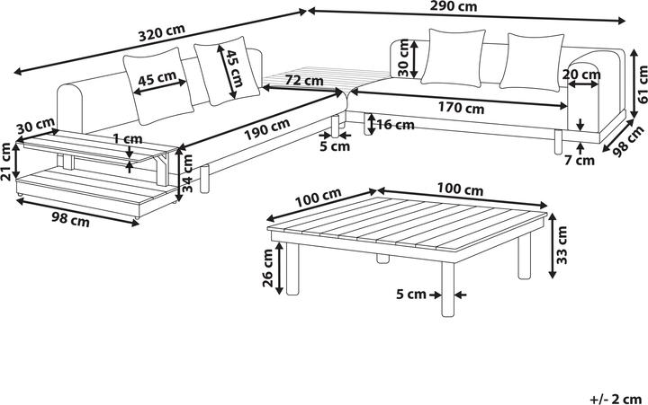 Produktbild Beliani Missanello