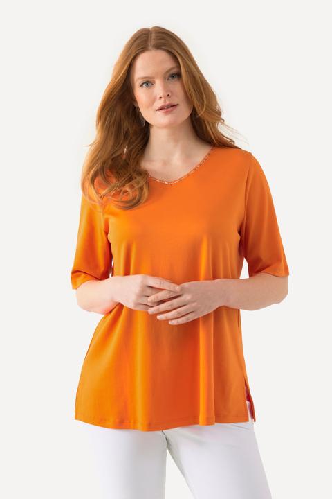 Produktbild Ulla Popken T-Shirt, A-Linie, V-Ausschnitt, Halbarm (42, 44)