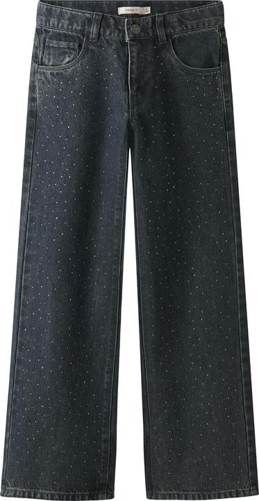 Image du produit Name it Wide Leg Strass Jeans (164)