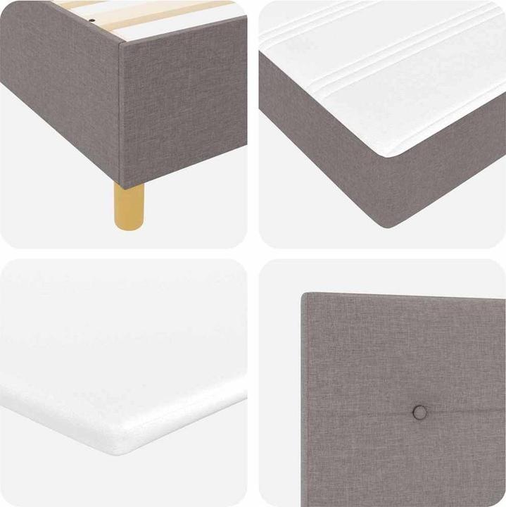 Produktbild vidaXL Boxspringbett (140 x 190 cm)