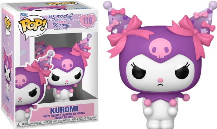 Actual product image Funko POP Hello Kitty Kuromi Grumpy
