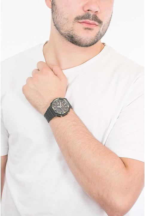 Produktbild G-Shock Ga-2100su-1aer (Digitaluhr, Analoguhr, 45.40 mm)