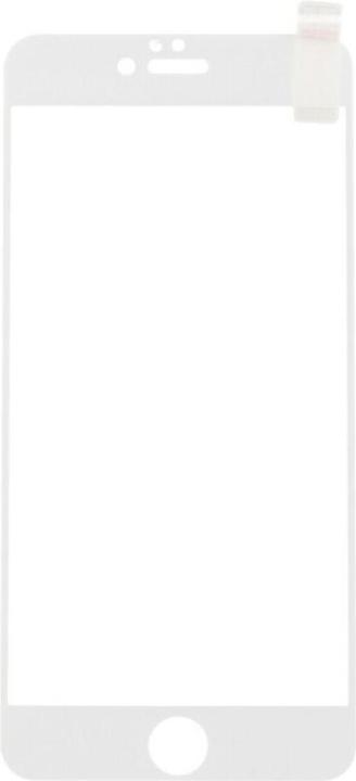 Actual product image OEM 3D tempered glass for iPhone 6, 6s Plus white (1 pcs., Apple iPhone 6, Apple iPhone 6s)