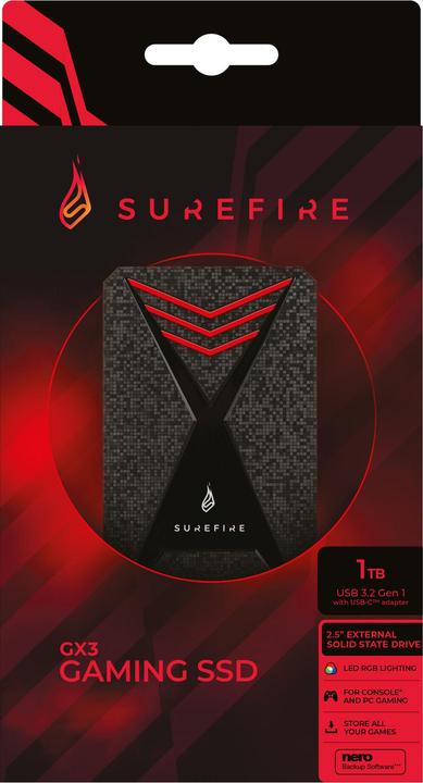 Actual product image SureFire Gaming Bunker (1 TB)